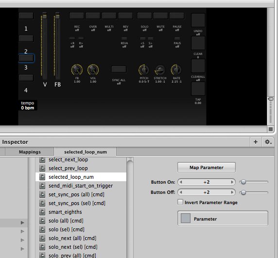 Selected_Loop_Num reveals numerical peramiters